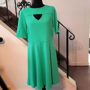 New Mint Green Knit A Line Dress Size Large